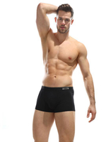 Хлопковые трусы-боксеры с логотипом Jolidon Men на резинке (Размер: XL) (Цвет: черный)