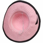 Шляпа женская с широкими полями «TiraMiSu- Бэлла», микс 6 цветов, р58, ширина полей 11 см