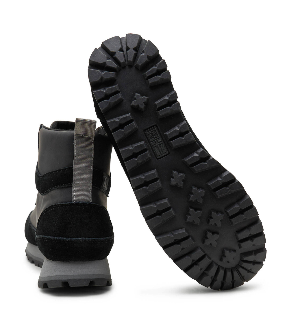 Кожаные высокие сапоги snowjog01 Napapijri - графитовый(NP0A4HUZ)