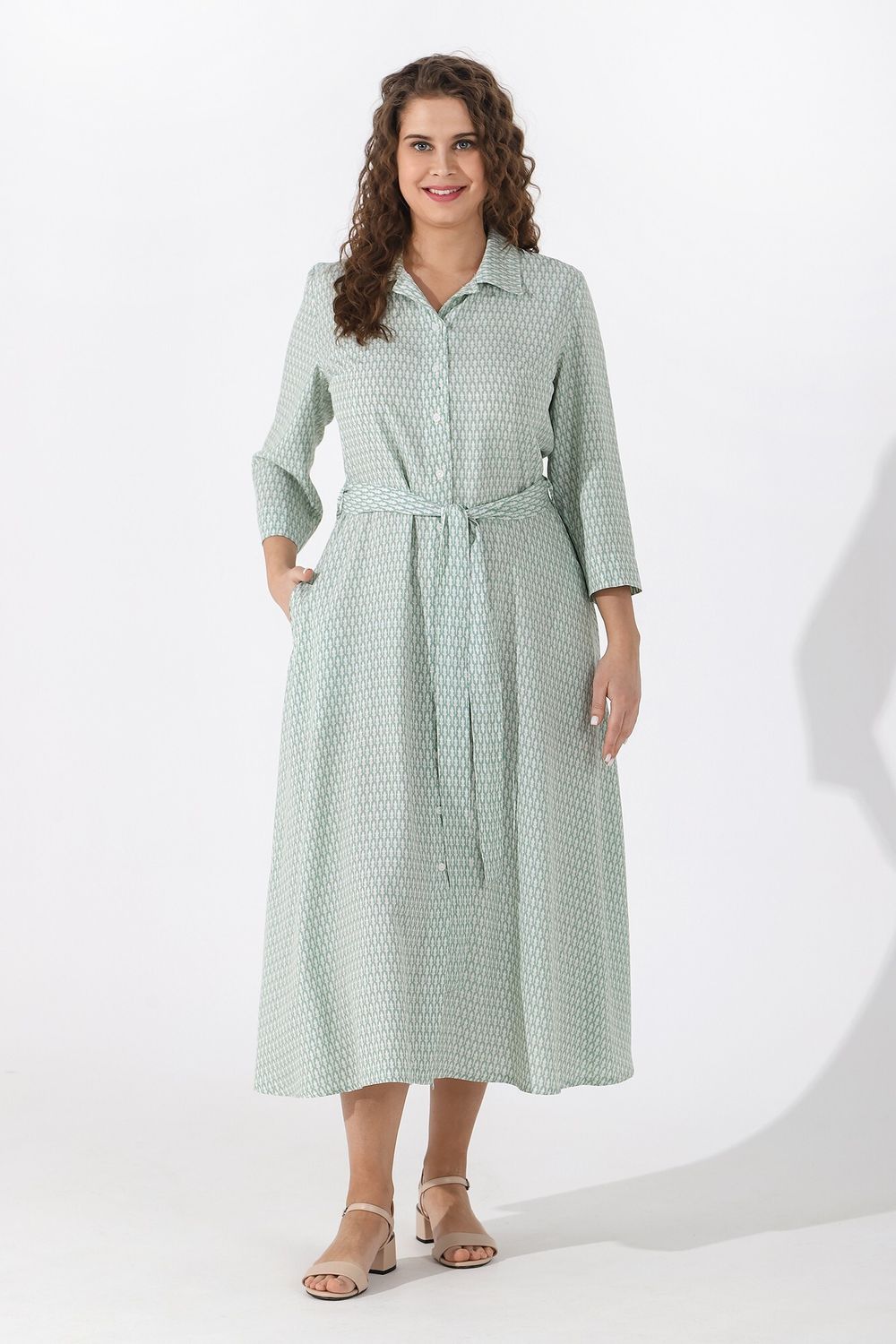 Платье Лакоста-1 Виотекс ЗЕЛЁНЫЙ