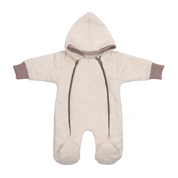 Комбинезон стеганый прогулочный бежевый