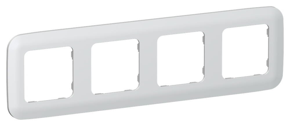 FLITE Рамка 4-местная РУ-4-А-ФлЖ жемчуг IEK