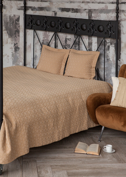 Покрывало 200х220 Luxberry Oriana золотое