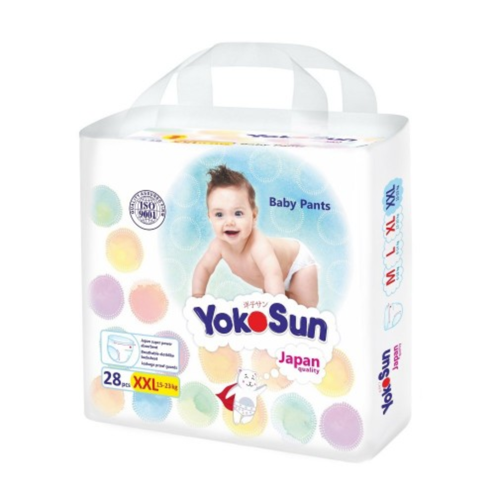 Подгузники-трусики YokoSun (15-23 кг) 28 шт
