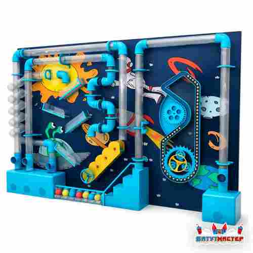 Интерактивная стена для детей «Лабиринт чудес», 3,5×2,3×0,5 м