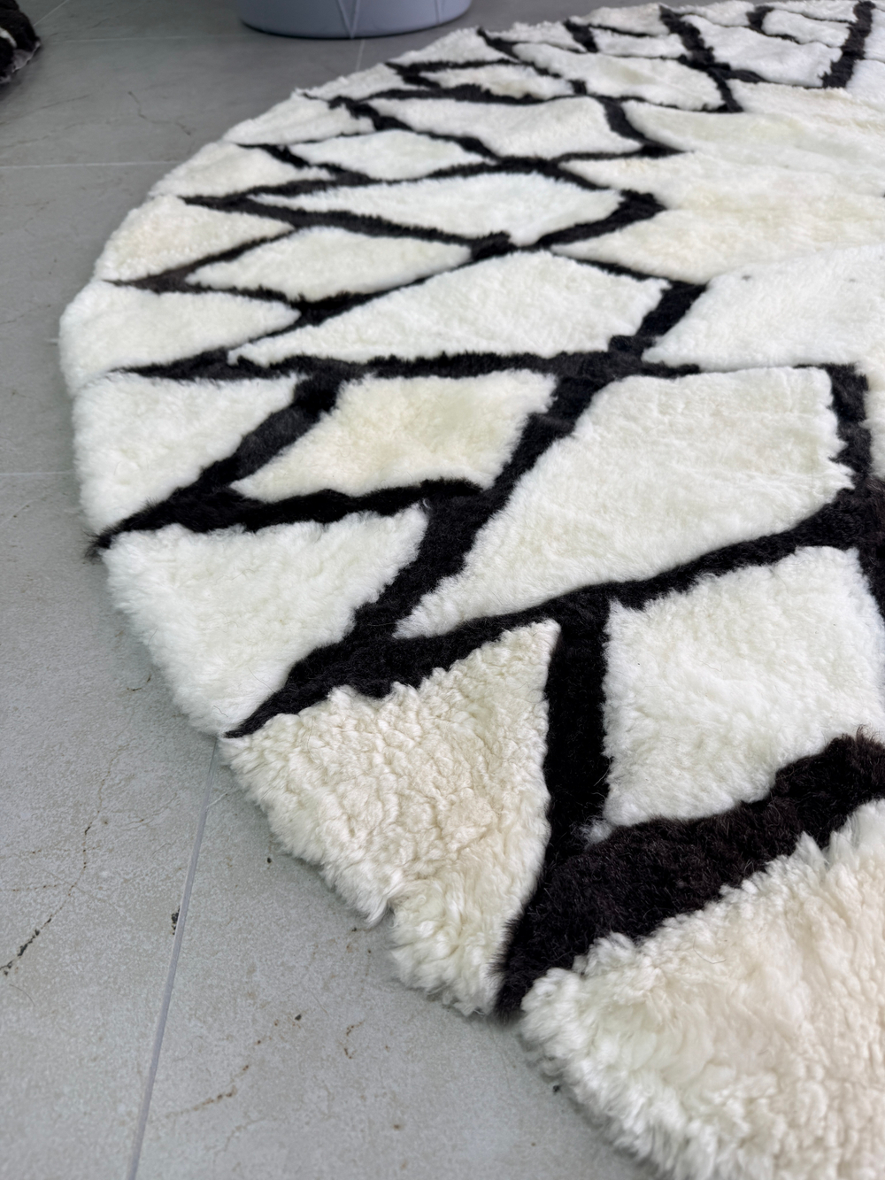 Ковер шкура натуральная овчина меховой