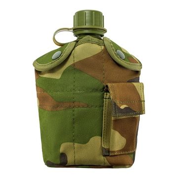 Фляжка с котелком 1л, woodland