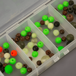 Набор силиконовых бусин в коробке КМ1 Три Кита (130х60х25мм)