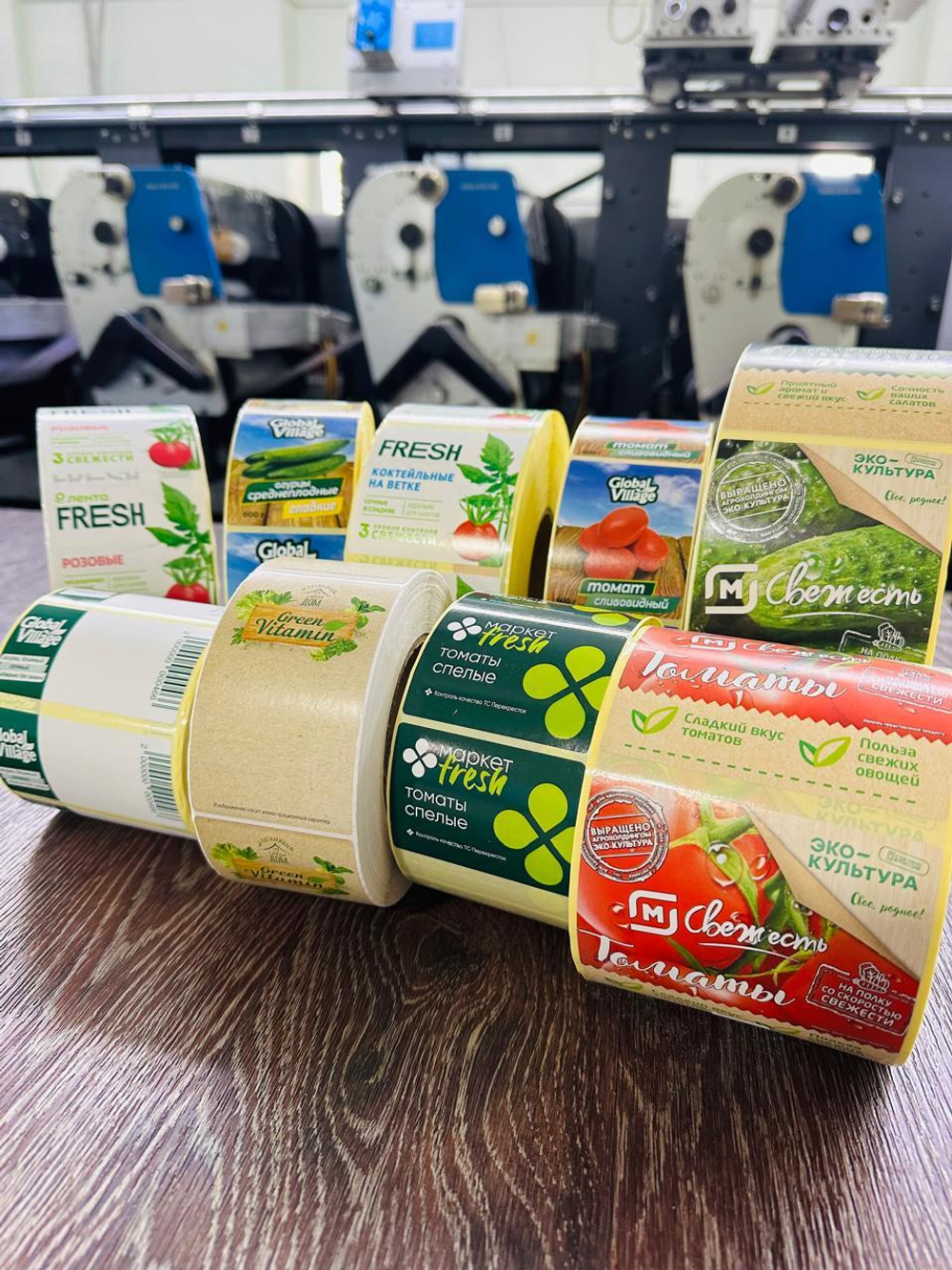 Этикетки для сельскохозяйственной продукции