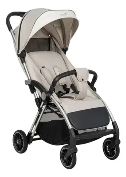 Коляска детская прогулочная COSTA Rio (Beige shine/Блестящий бежевый CR-2)