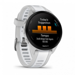 Часы Garmin Forerunner 165 белый с серым ремешком, 010-02863-21