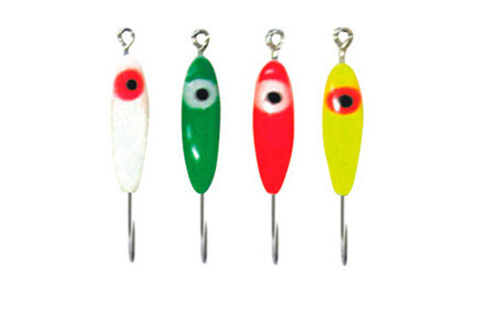 Мормышки с флексом №10 "Лодочка 2Ф с ушком" 100шт