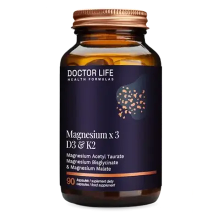 Doctor Life Магний с D3 и K2 90 капсул