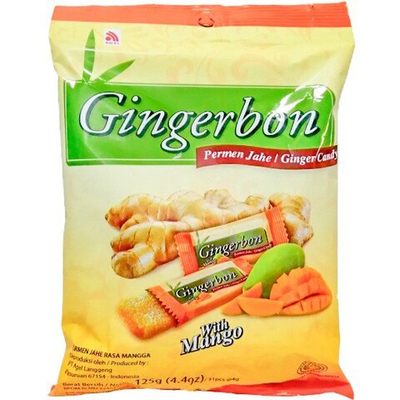Конфеты Имбирные с манго Gingerbon 125г
