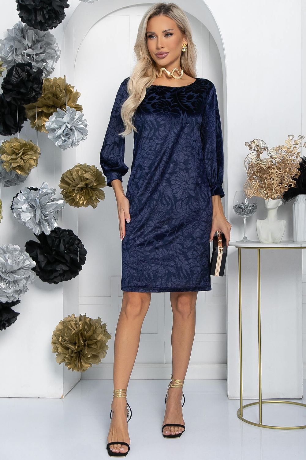 Платье Зои (синее) П11466 LT Collection