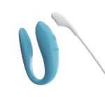 Вибромассажер для пар We-Vibe Sync Go, силикон, 7,5 см