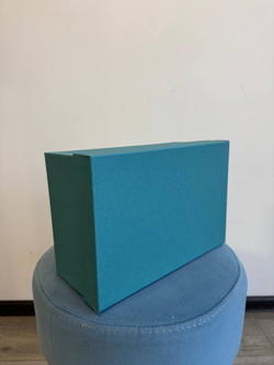 Коробка одиночная, Прямоугольник, Бирюзовая, 27,5*18*11,5 см