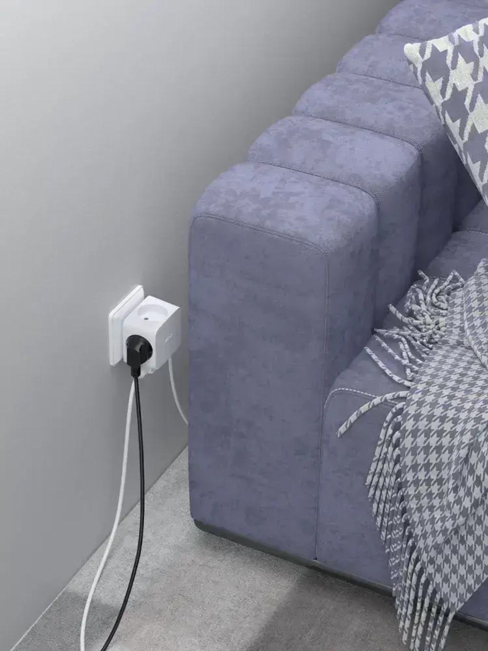 Разветвитель для розетки ФОТОН четверник куб 16А