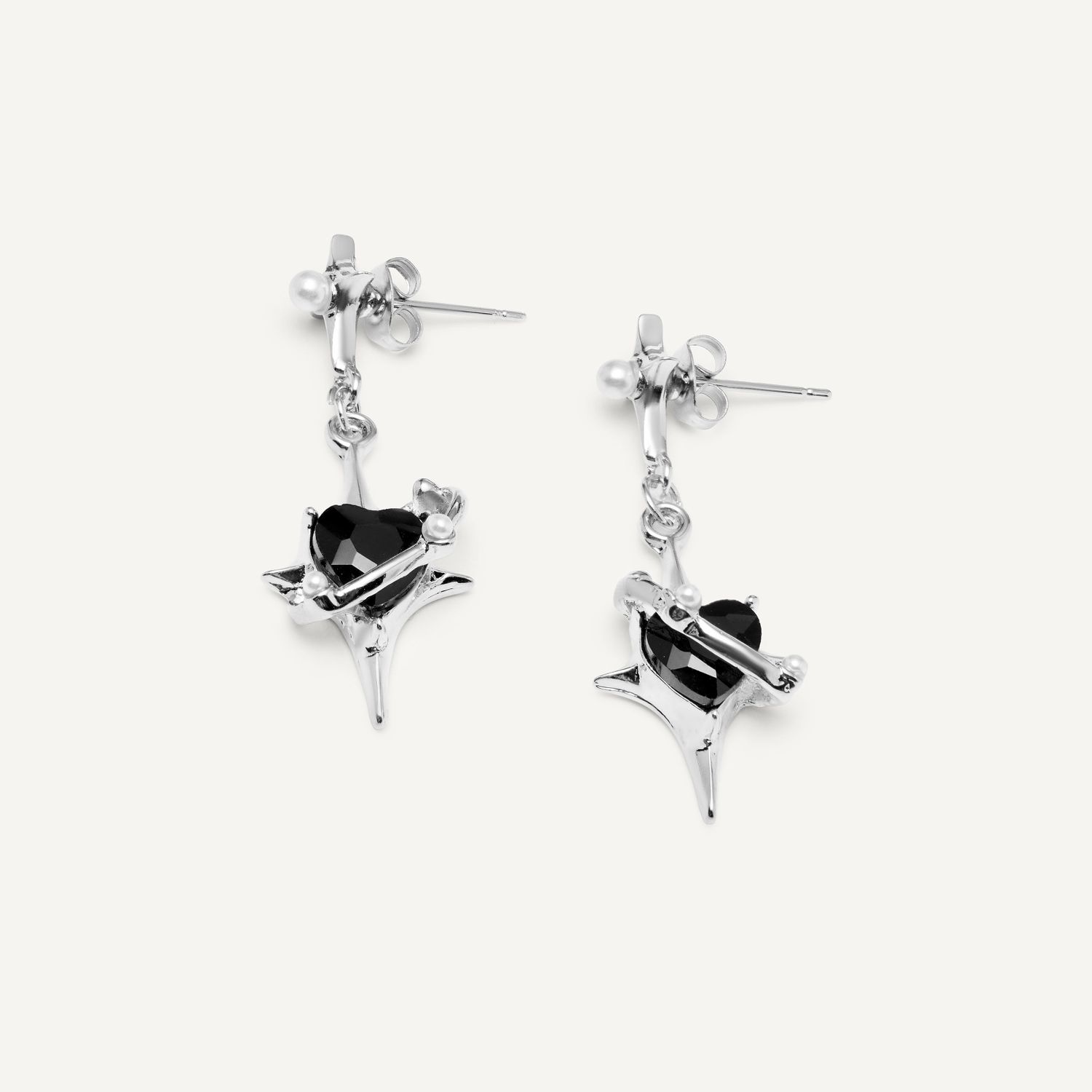 Серьги Galaxie Amour Earrings - Black