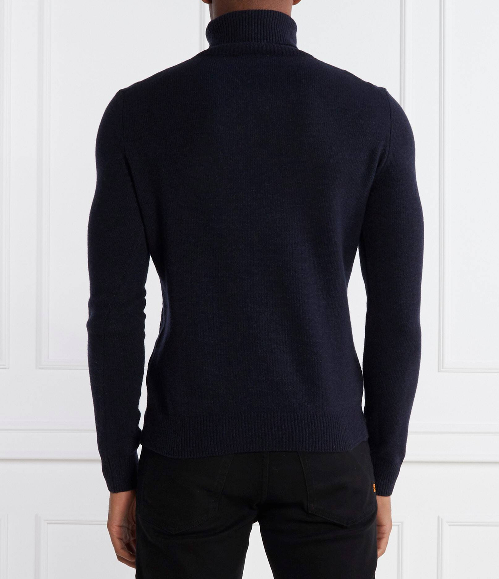 Хлопковый гольф Aeronautica Militare - темно-синий(MA1485L417)