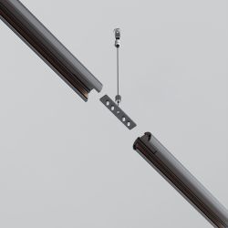 Коннектор прямой для круглого низкопрофильного шинопровода Maytoni   TRAM034CI-R-41B