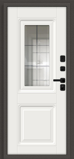 Шелтер СДР/SBlack Старк шоколад/White Sand 205*86 левое