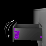 LineBox NL=550, H=88 низкий, белый AQ