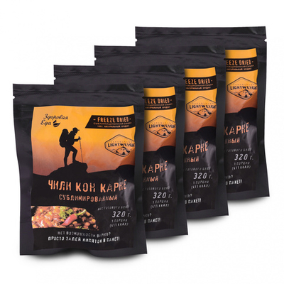 Чили Кон Карне (75 гр.) Сублимированное (Здоровая Еда) 4 шт