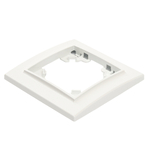 Рамка 1-местная STEKKER, PFR00-9001-01, серия Эрна, белый 39623