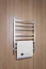 Полотенцесушитель электрический Veconi Barro-B B8050CH-B хром