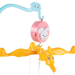 Карусель муз. д/новорожденных заводная Сафари, коробка 2308