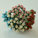 Роза бутон мини на ножке