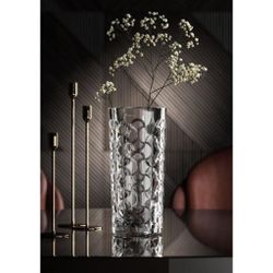 Ваза для цветов h28 см d 12,5 см хруст. стекло "Arabesque" RCR