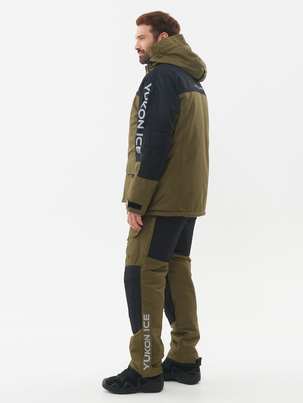 Костюм зимний Yukon Ice ткань Cat's eye цвет Хаки/Черный