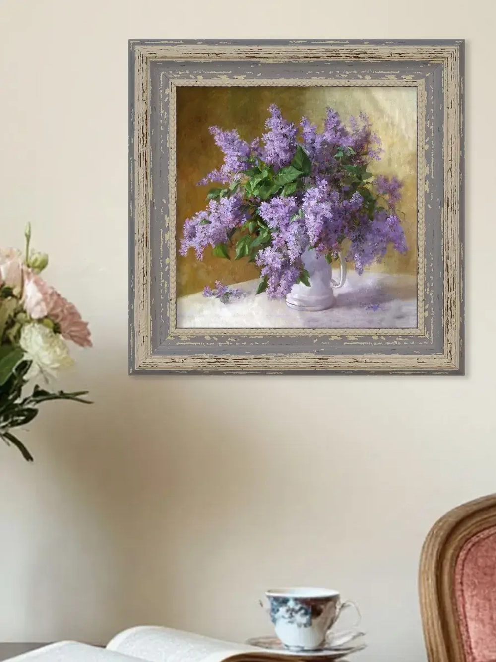 Картина на стену интерьерная на холсте 26*26 см