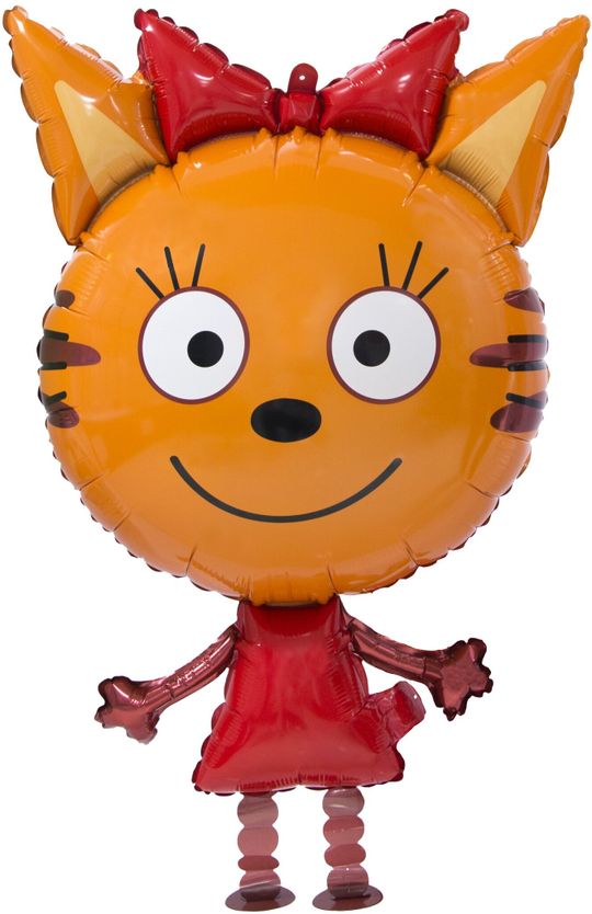 Шар (32''/81 см) Ходячая Фигура Карамелька, Три кота