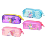 Пенал-косметичка Basir без наполнения, 19,5*8,5*7 см, серия "Единорог", ассорти