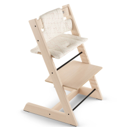 Подушка для стульчика Stokke Tripp Trapp Geometric Red OC, белый