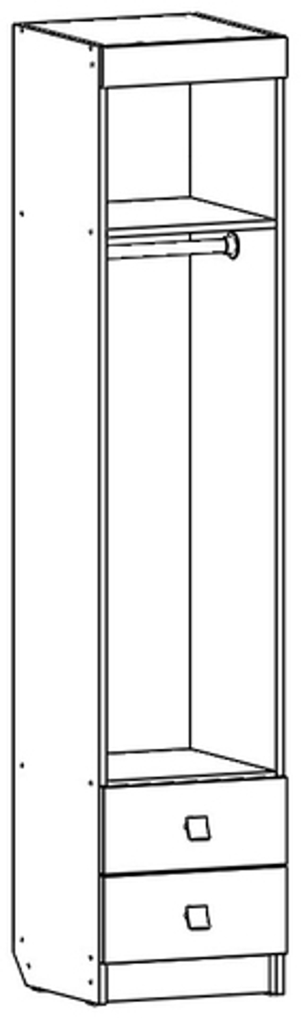 Лондон (Ваша мебель) Пенал с ящиками