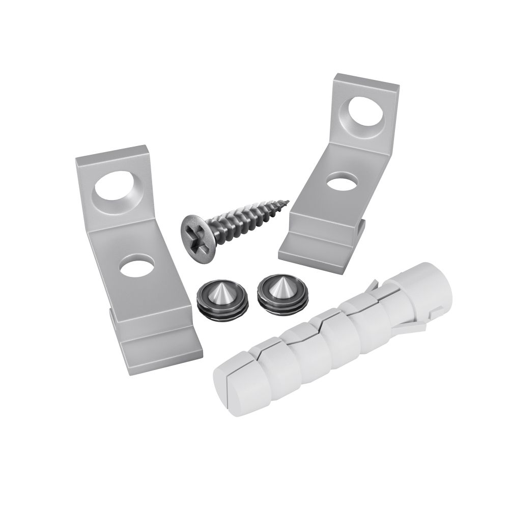 Комплект креплений для радиусного профиля с боковым свечением 2шт. Maytoni ALM-3535R-1MT