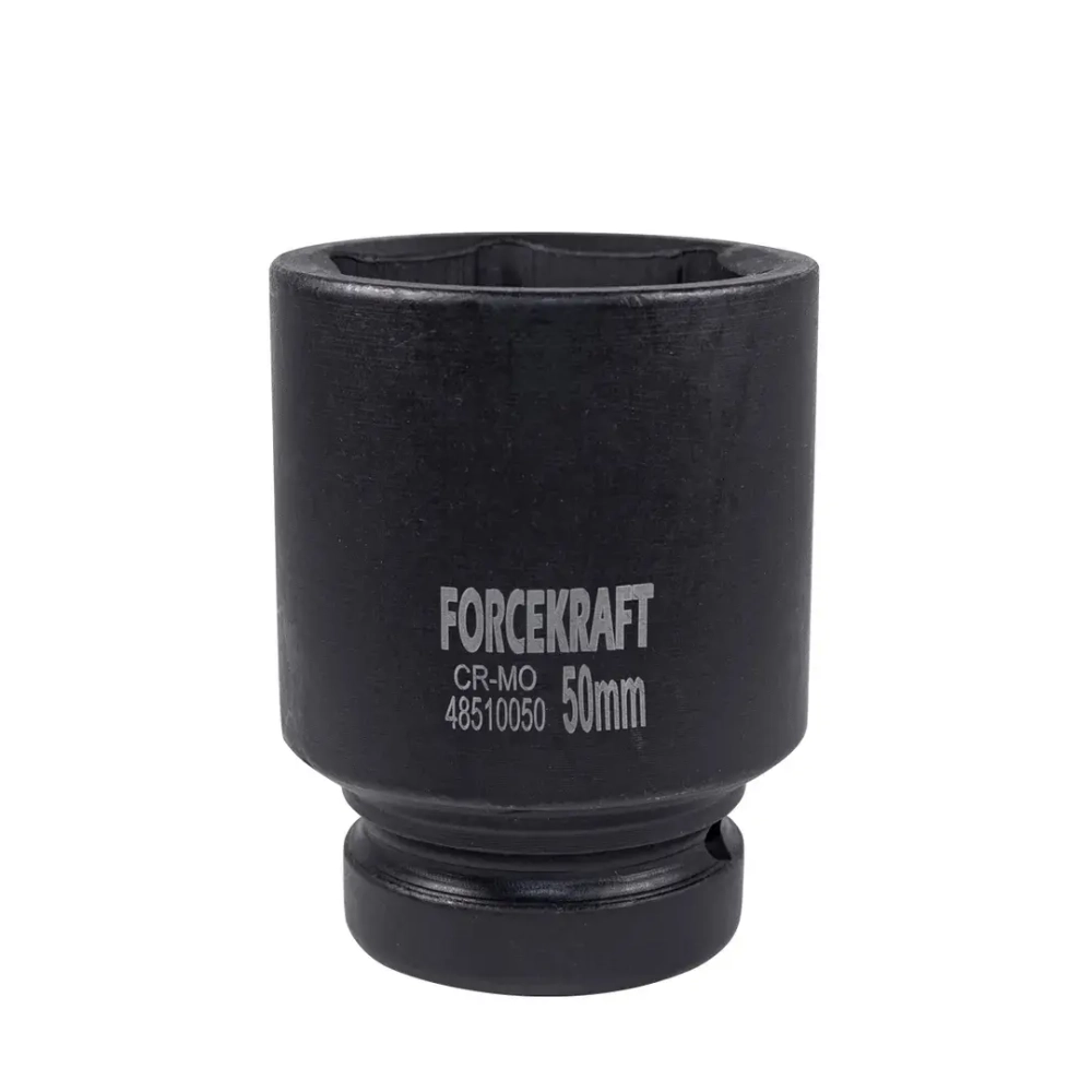 Головка ударная глубокая 1'', 50мм (6гр.) FORCEKRAFT FK-48510050