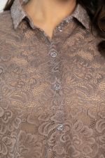 Рубашка кружевная Маринара (шоколад) Б14368-10М LT Collection