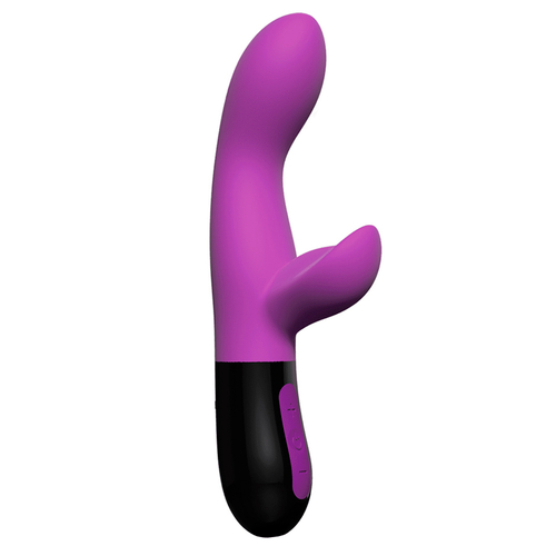 Фиолетовый вибратор-кролик 20,4см Adrien Lastic Gaia 2.0 Rampant Rabbit Vibrator Purple
