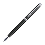 Подарочный набор Шариковая ручка Waterman Hemisphere, цвет: MattBlack CT, стержень: Mblue с чехлом на молнии