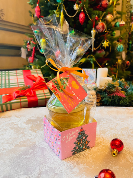 Набор №16 "Мёд 235гр + чай + ложка"