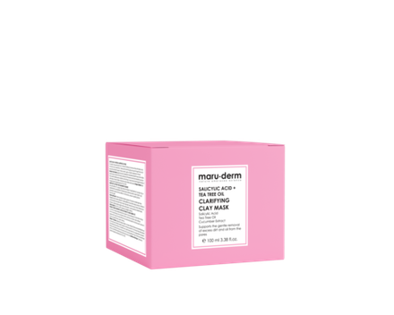 Maruderm Глиняная маска Salicylic Acid + Tea Tree Oil Clarifying Clay Mask 100 мл