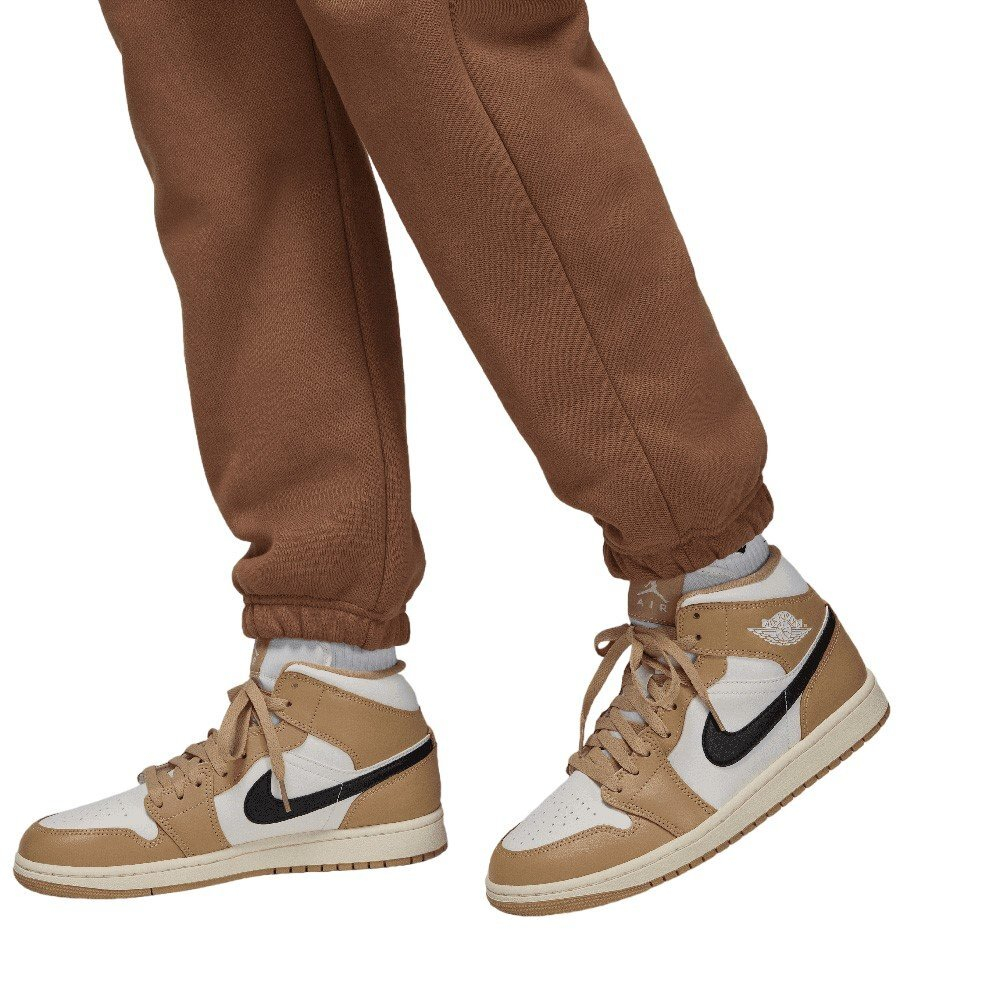 Баскетбольные женские штаны Jordan Flight Fleece Pants Brown