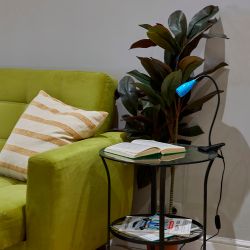 ULM-D501 4W-4000K BLUE Светильник настольный светодиодный прищепка. Механический выключатель. Синий. TM Uniel