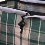 Тележка хозяйственная с сумкой (93*33*26см, колеса 16см,грузоподъемность до 30 кг.) зеленая SYD-016