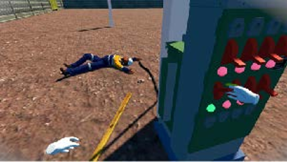 Виртуальный (VR) тренажер «Оказание первой помощи при ударе электрическим током»
